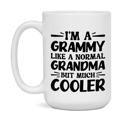 I'm A Grammy Like A Normal Grandma But Much Cooler Mug – Funny Grammy Gift – Grandma Coffee Mug – Gift For Grammy