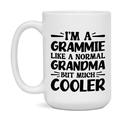 I'm A Grammie Like A Normal Grandma But Much Cooler Mug – Funny Grammie Gift – Grandma Coffee Mug – Gift For Grammie