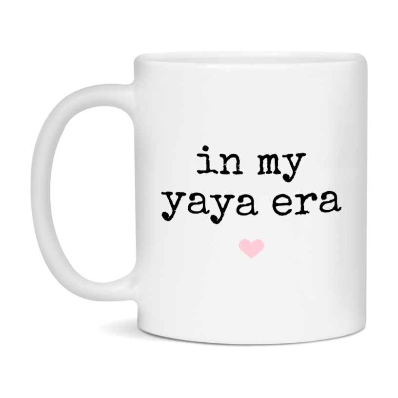 In My Yaya Era Coffee Mug – Cute Gift for Yaya