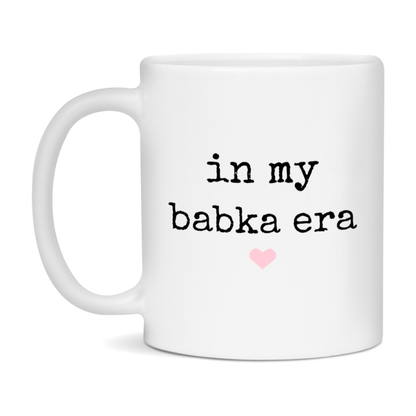 In My Babka Era Coffee Mug – Cute Gift for Babka