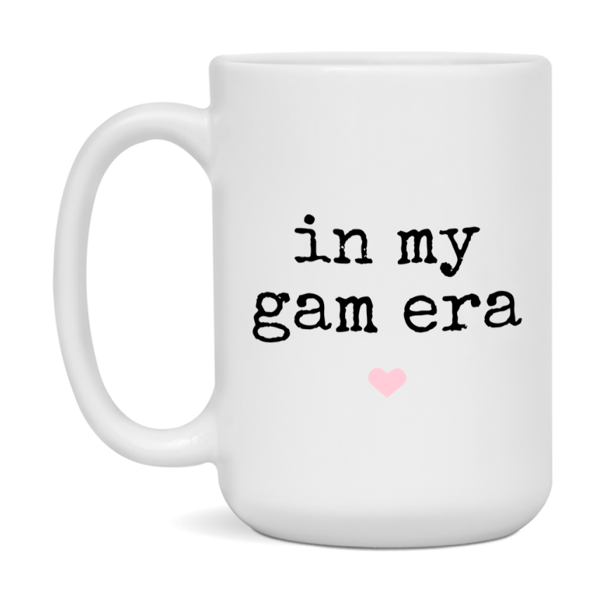 In My Gam Era Coffee Mug – Cute Gift for Gam