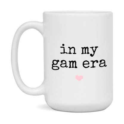 In My Gam Era Coffee Mug – Cute Gift for Gam