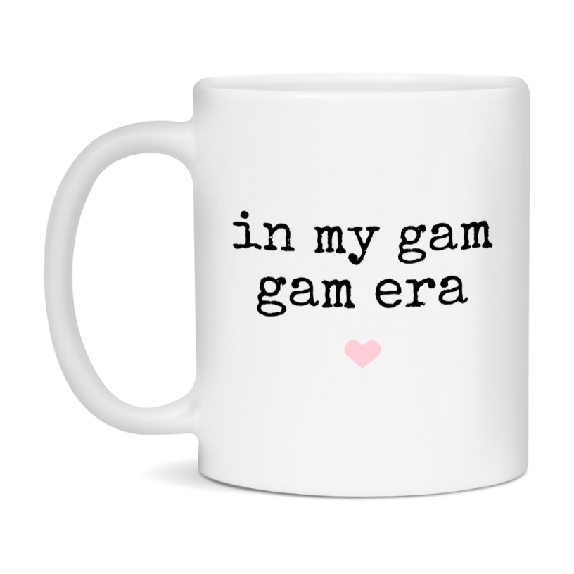 In My Gam Gam Era Coffee Mug – Cute Gift for Gam Gam