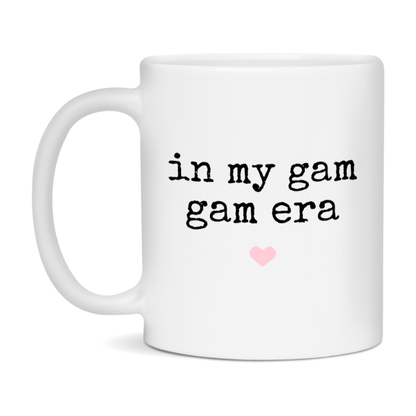 In My Gam Gam Era Coffee Mug – Cute Gift for Gam Gam