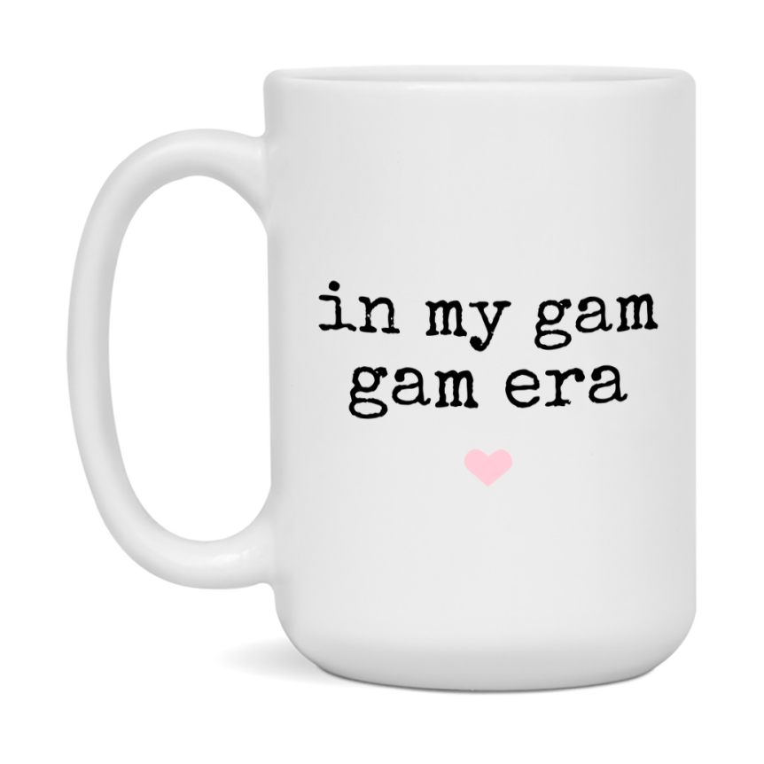 In My Gam Gam Era Coffee Mug – Cute Gift for Gam Gam