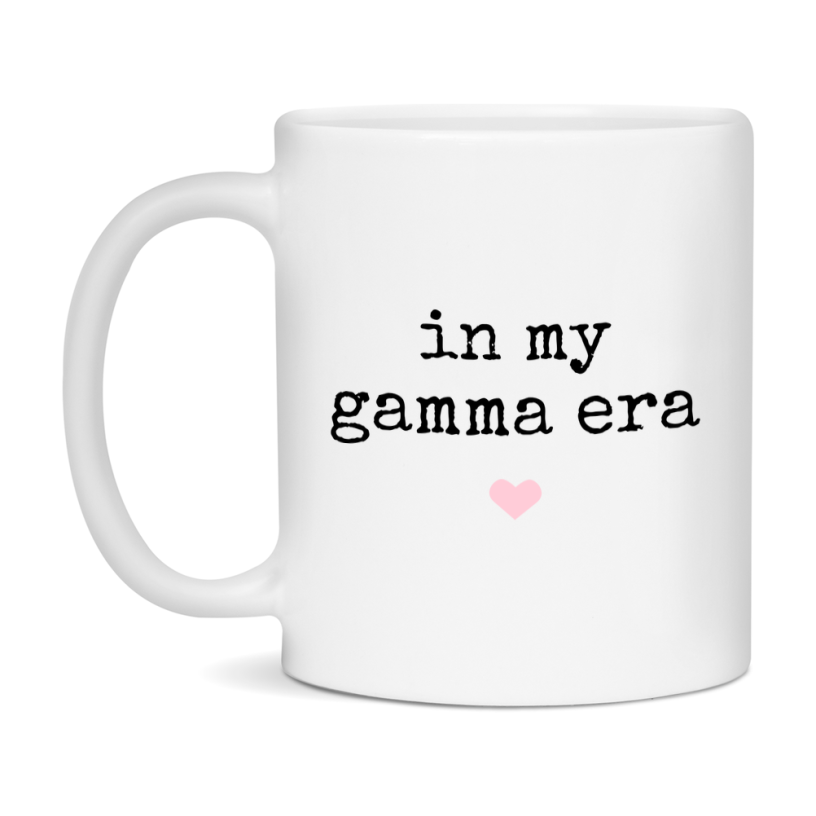 In My Gamma Era Coffee Mug – Cute Gift for Gamma