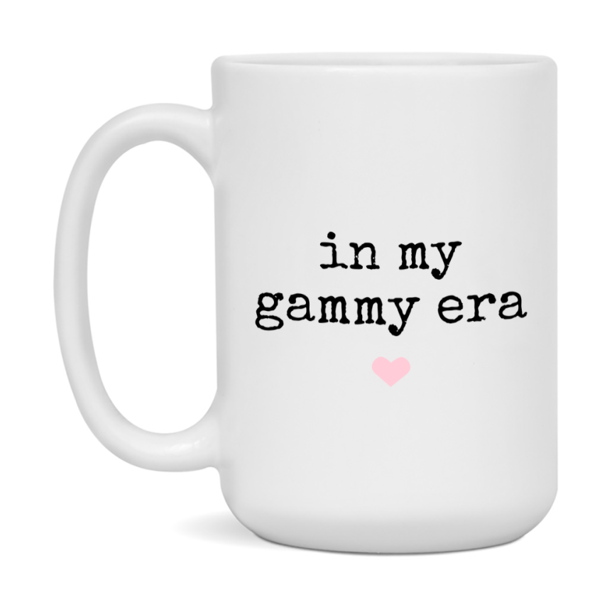 In My Gammy Era Coffee Mug – Cute Gift for Gammy