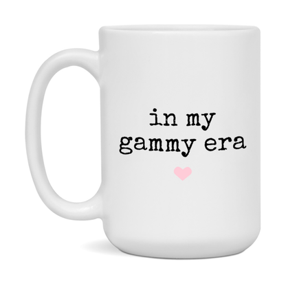 In My Gammy Era Coffee Mug – Cute Gift for Gammy