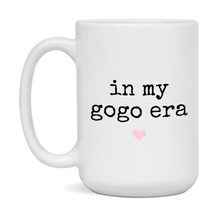 In My Gogo Era Coffee Mug – Cute Gift for Gogo