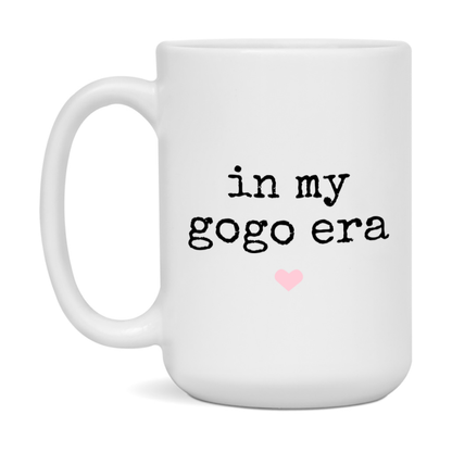 In My Gogo Era Coffee Mug – Cute Gift for Gogo