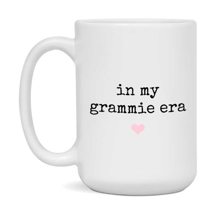 In My Grammie Era Coffee Mug – Cute Gift for Grammie