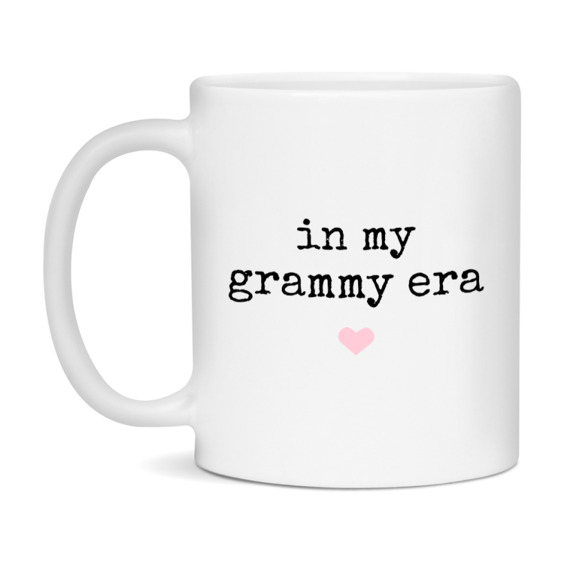 In My Grammy Era Coffee Mug – Cute Gift for Grammy
