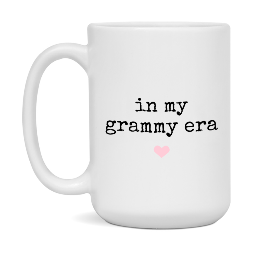 In My Grammy Era Coffee Mug – Cute Gift for Grammy