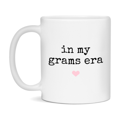 In My Grams Era Coffee Mug – Cute Gift for Grams