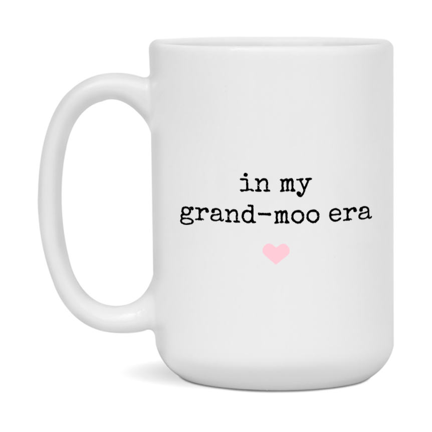 In My Grand-Moo Era Coffee Mug – Cute Gift for Grand-Moo