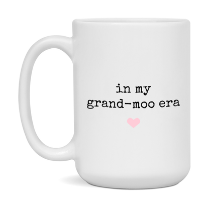 In My Grand-Moo Era Coffee Mug – Cute Gift for Grand-Moo