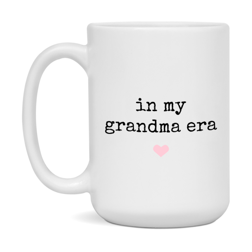 In My Grandma Era Coffee Mug – Cute Gift for Grandma