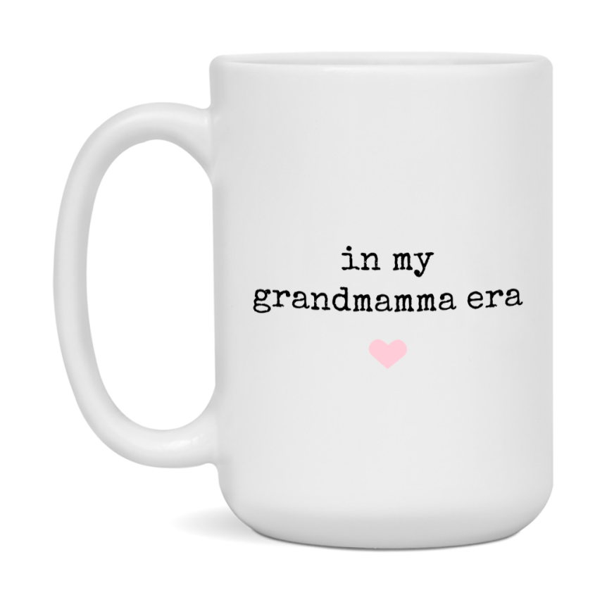 In My Grandmammamma Era Coffee Mug – Cute Gift for Grandmamma