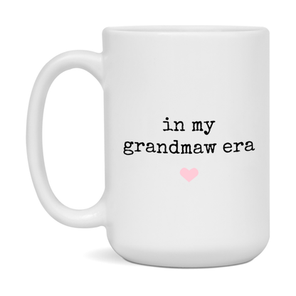In My Grandmaww Era Coffee Mug – Cute Gift for Grandmaw