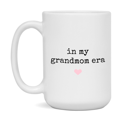 In My Grandmom Era Coffee Mug – Cute Gift for Grandmom
