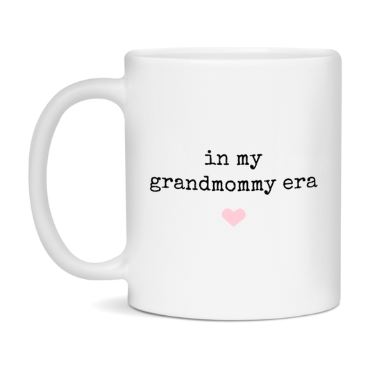 In My Grandmommy Era Coffee Mug – Cute Gift for Grandmommy
