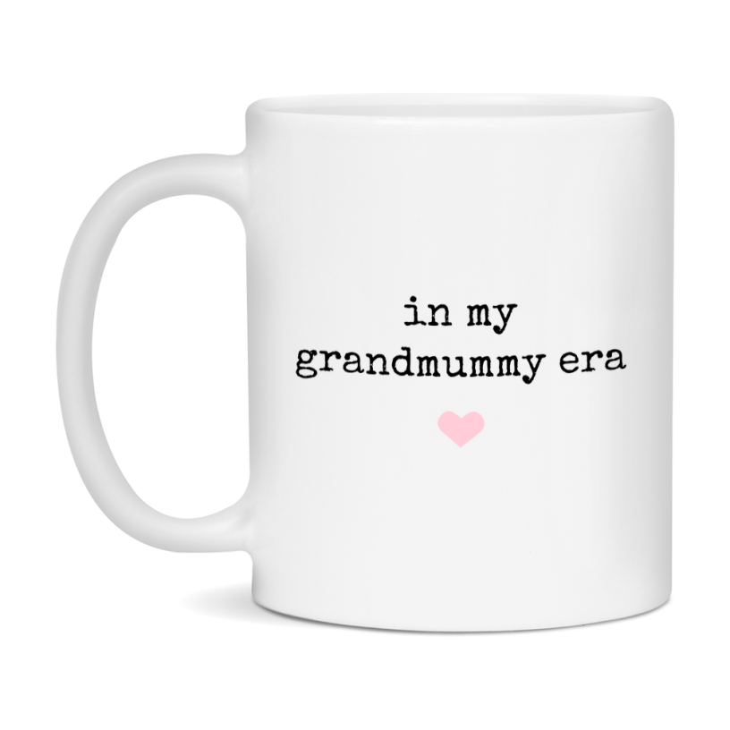 In My Grandmummy Era Coffee Mug – Cute Gift for Grandmummy