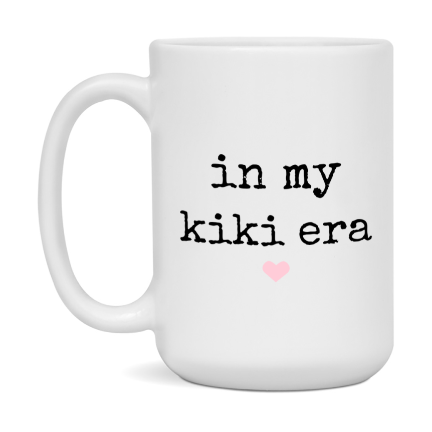 In My Kiki Era Coffee Mug – Cute Gift for Kiki