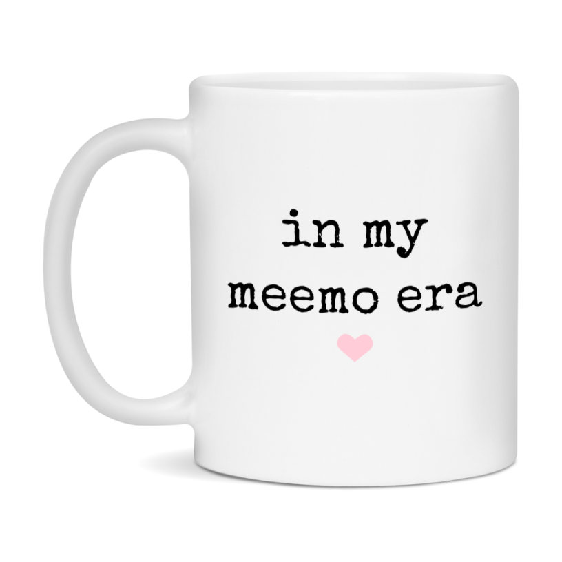 In My Meemo Era Coffee Mug – Cute Gift for Meemo