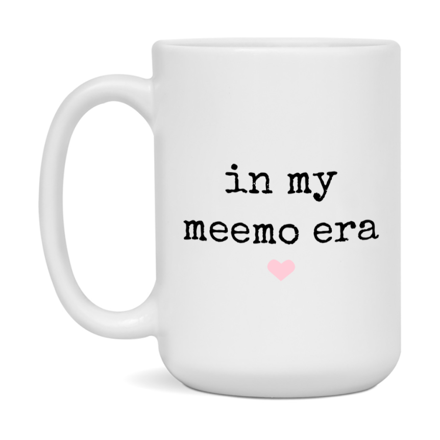 In My Meemo Era Coffee Mug – Cute Gift for Meemo