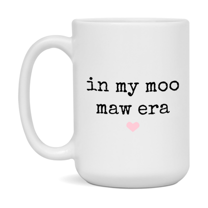 In My Moo Maw Era Coffee Mug – Cute Gift for Moo Maw