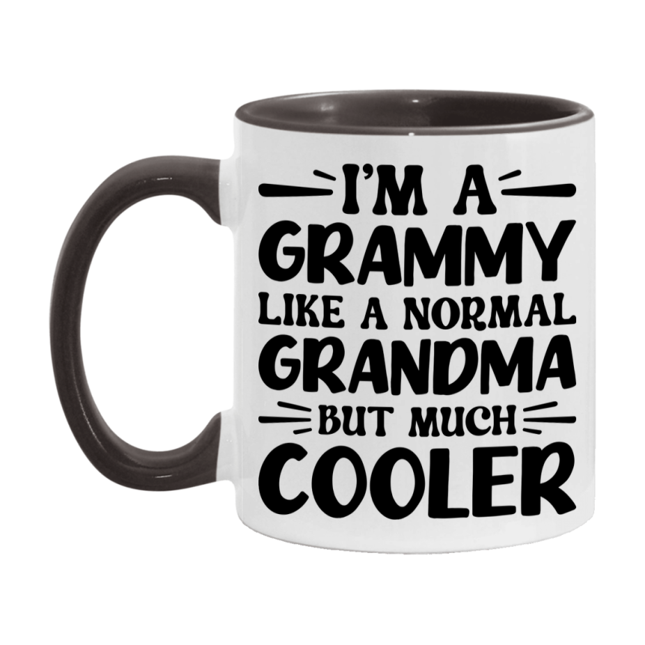 I'm A Grammy Like A Normal Grandma But Much Cooler Mug – Funny Grammy Gift – Grandma Coffee Mug – Gift For Grammy