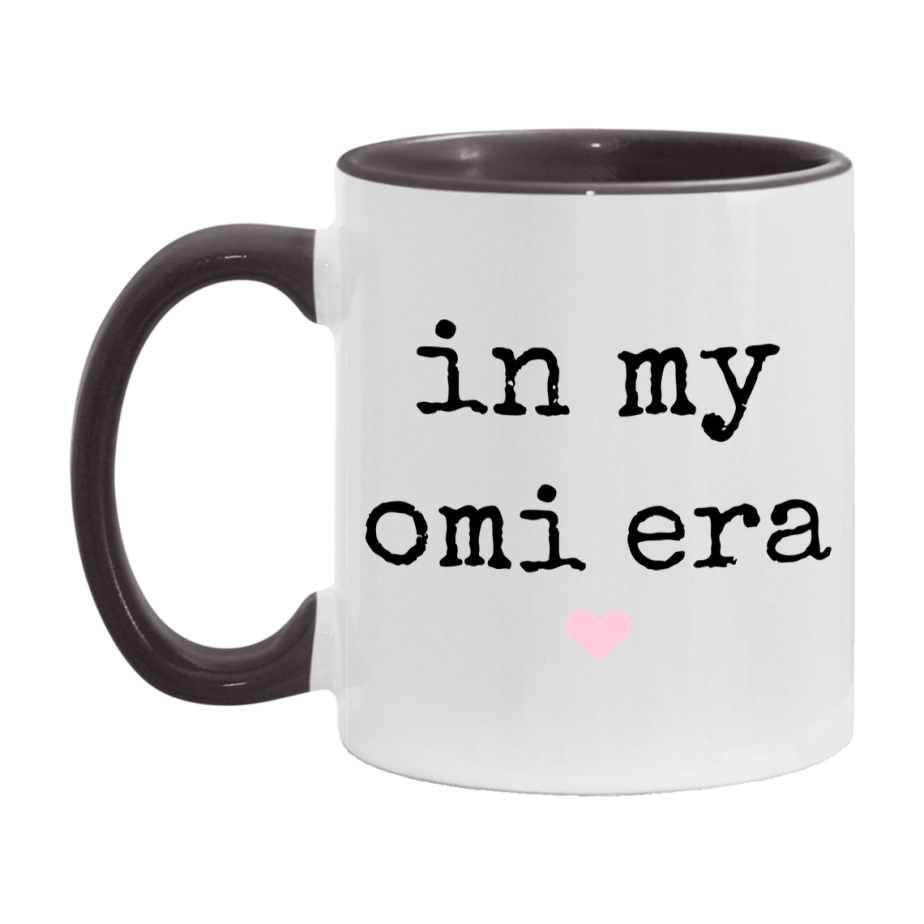 In My Omi Era Coffee Mug – Cute Gift for Omi