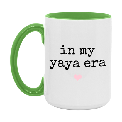 In My Yaya Era Coffee Mug – Cute Gift for Yaya