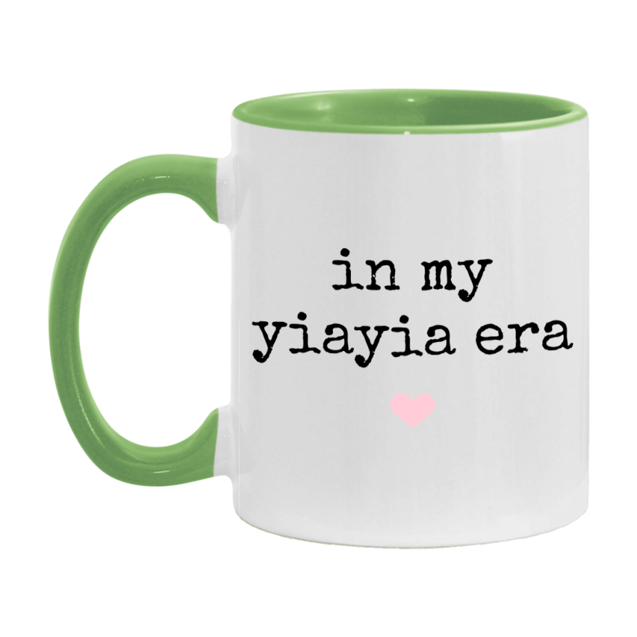 In My Yiayia Era Coffee Mug – Cute Gift for Yiayia