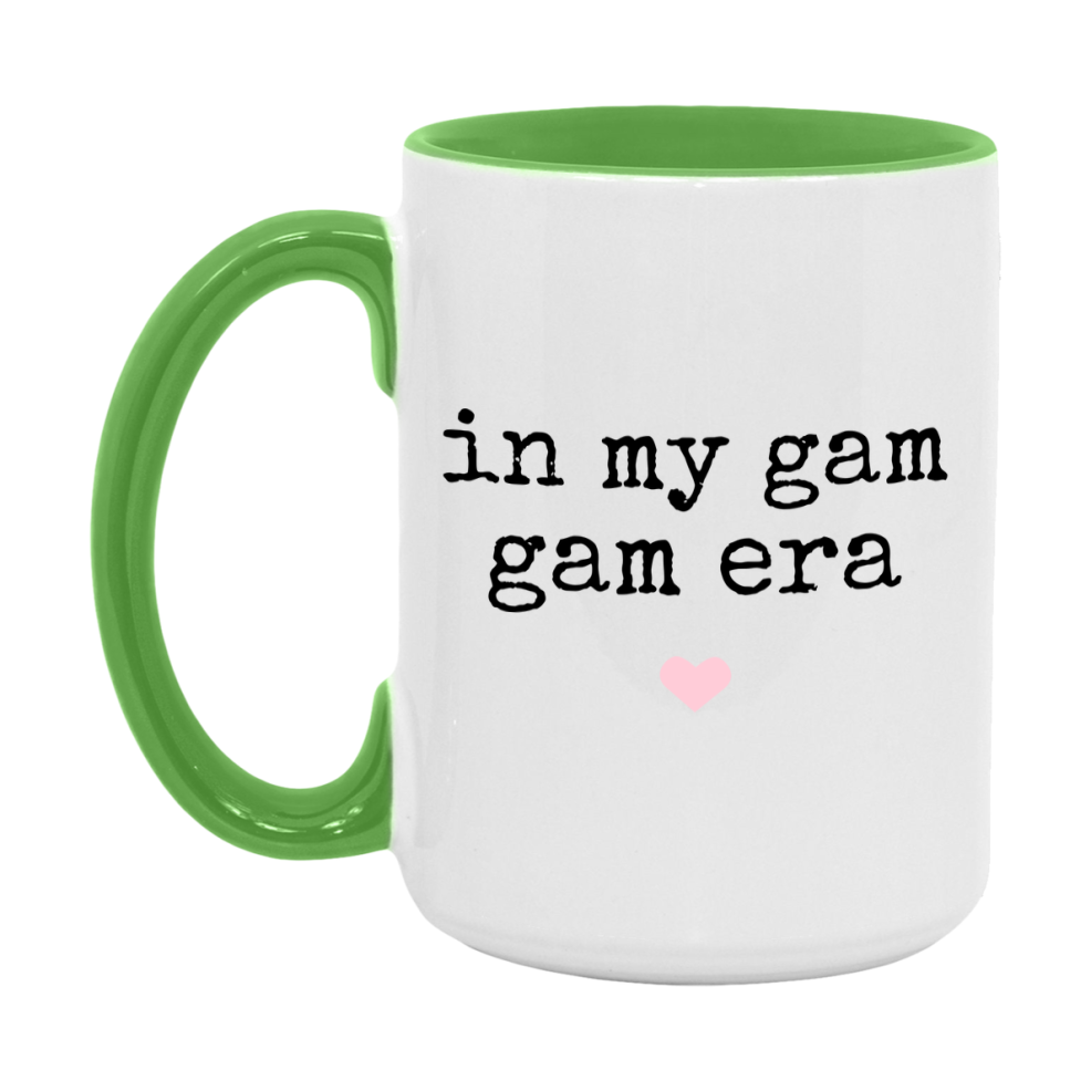In My Gam Gam Era Coffee Mug – Cute Gift for Gam Gam