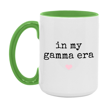 In My Gamma Era Coffee Mug – Cute Gift for Gamma
