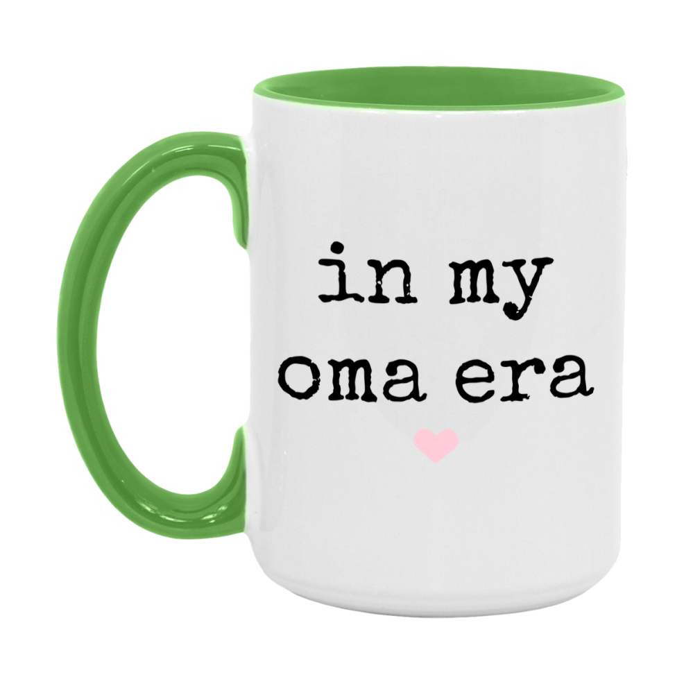 In My Oma Era Coffee Mug – Cute Gift for Oma