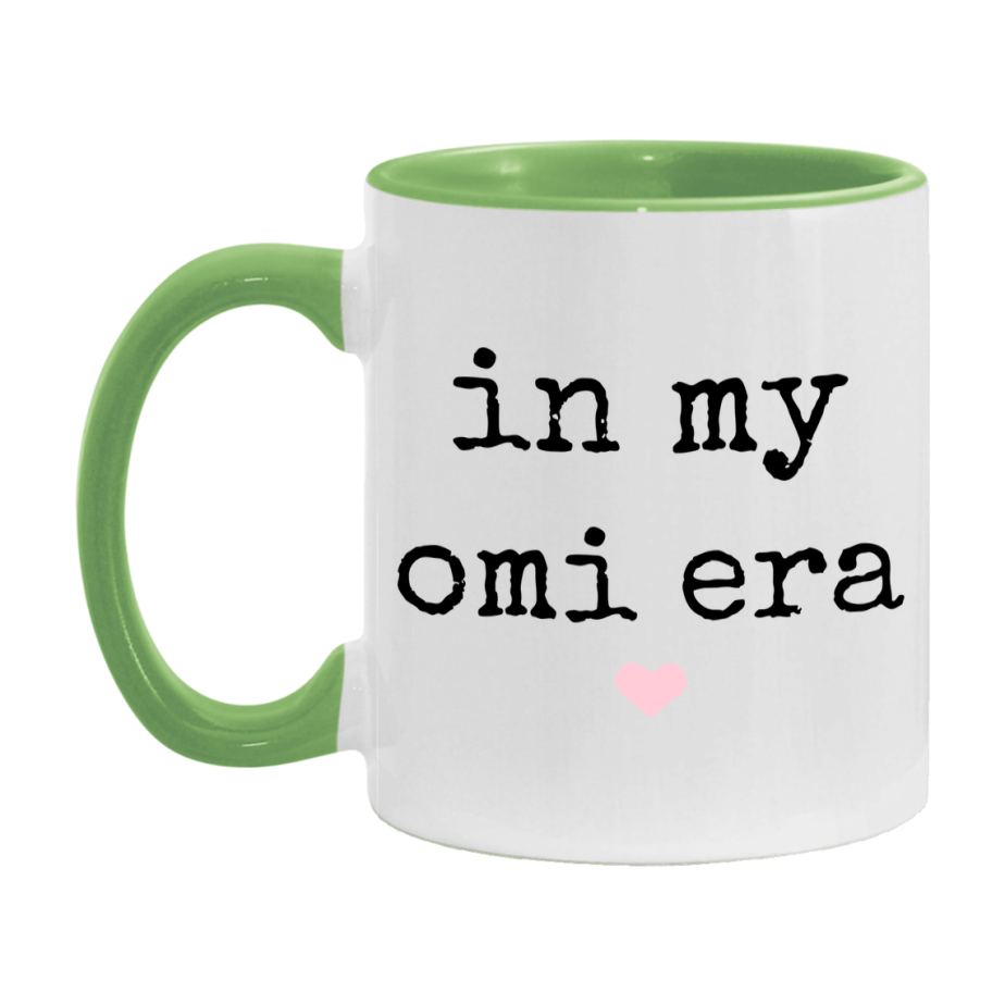 In My Omi Era Coffee Mug – Cute Gift for Omi
