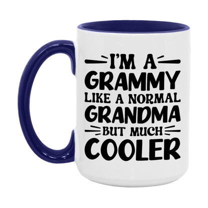 I'm A Grammy Like A Normal Grandma But Much Cooler Mug – Funny Grammy Gift – Grandma Coffee Mug – Gift For Grammy
