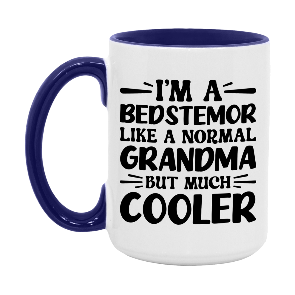 I'm A Bedstemor Like A Normal Grandma But Much Cooler Mug – Funny Bedstemor Gift – Grandma Coffee Mug – Gift For Bedstemor