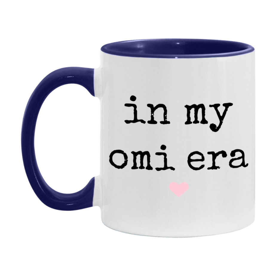 In My Omi Era Coffee Mug – Cute Gift for Omi