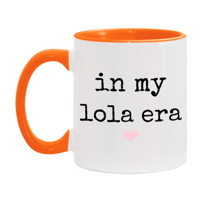 In My Lola Era Coffee Mug – Cute Gift for Lola