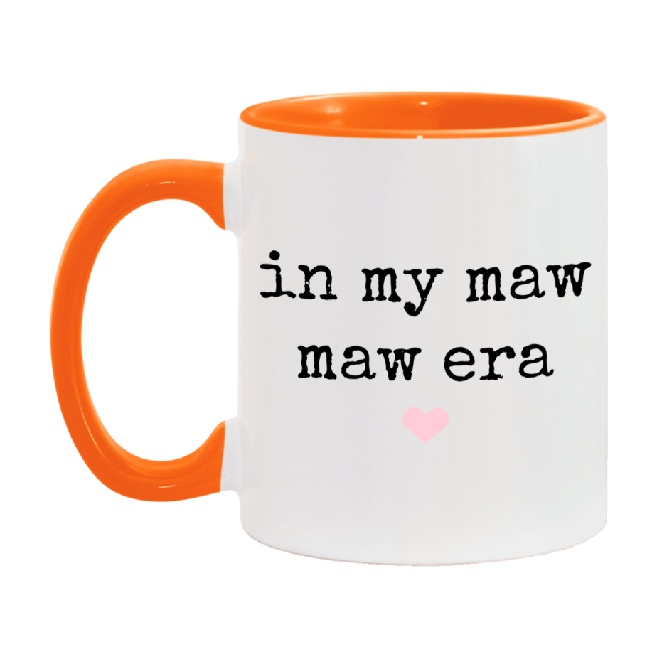 In My Maw Maw Era Coffee Mug – Cute Gift for Maw Maw