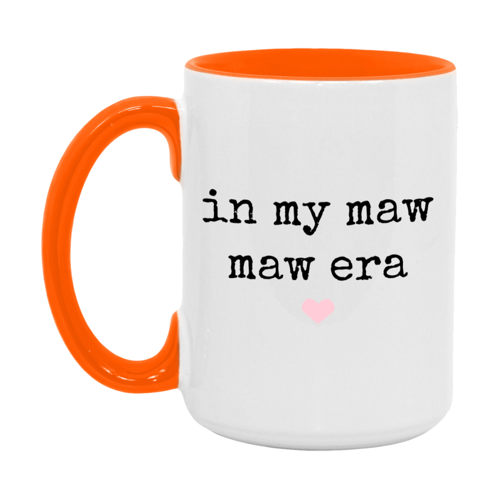 In My Maw Maw Era Coffee Mug – Cute Gift for Maw Maw
