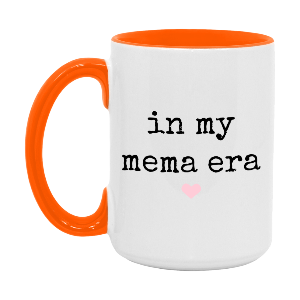 In My Mema Era Coffee Mug – Cute Gift for Mema