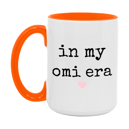 In My Omi Era Coffee Mug – Cute Gift for Omi