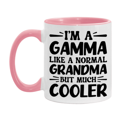 I'm A Gamma Like A Normal Grandma But Much Cooler Mug – Funny Gamma Gift – Grandma Coffee Mug – Gift For Gamma