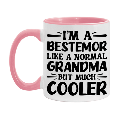 I'm A Bestemor Like A Normal Grandma But Much Cooler Mug – Funny Bestemor Gift – Grandma Coffee Mug – Gift For Bestemor
