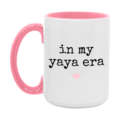In My Yaya Era Coffee Mug – Cute Gift for Yaya