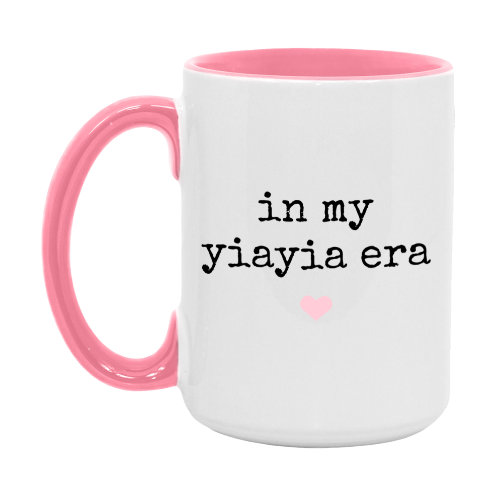 In My Yiayia Era Coffee Mug – Cute Gift for Yiayia
